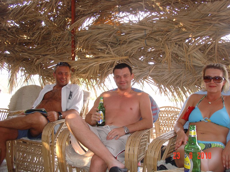 DSC05300.JPG - Lokalne piwko w ostatni wieczór